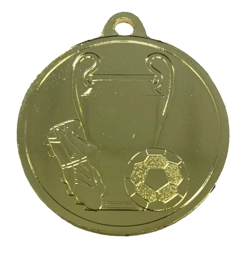 Medaille Fußball Gold