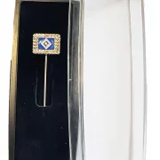 Anstecknadel in Klarsicht-Etui