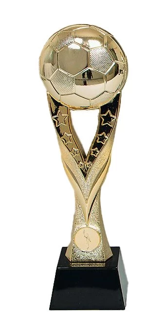 Fußball Pokal, Trophäe Fußball Gold