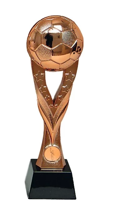 Fußball Pokal, Trophäe Fußball Bronze