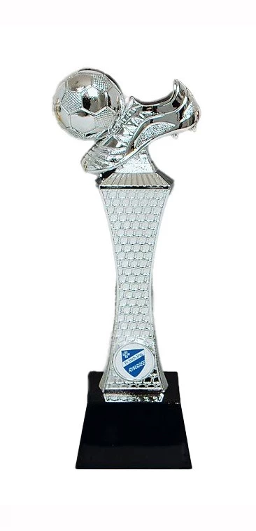 Fußball Pokal, Trophäe Fußball Silber
