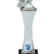 Fußball Pokal, Trophäe Fußball Silber