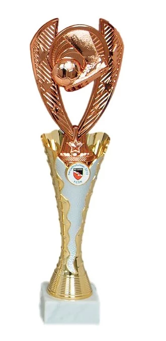 Fußball Pokal, Trophäe Fußball Bronze