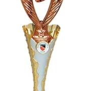 Fußball Pokal, Trophäe Fußball Bronze
