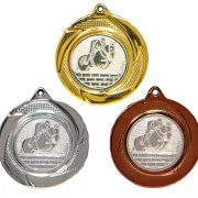 Medaille gold silber bronze