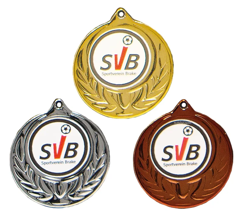 Medaille gold silber bronze