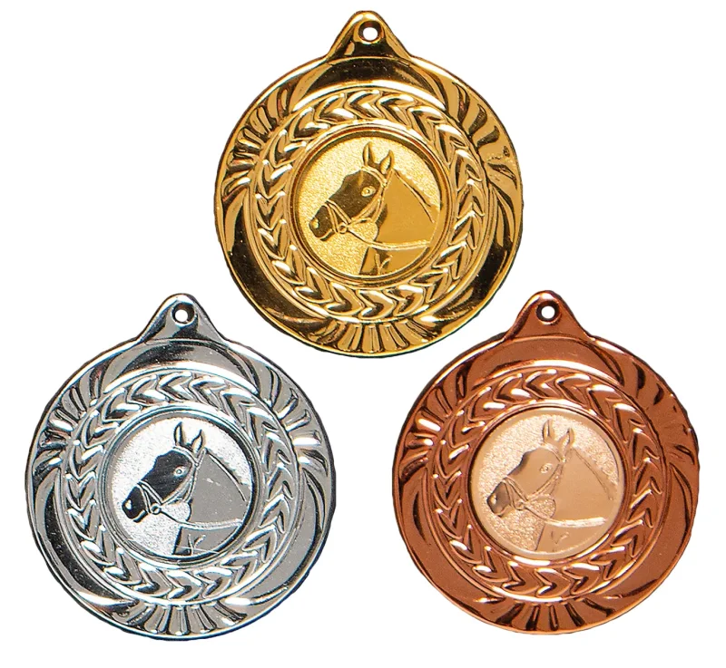 Medaille gold silber bronze