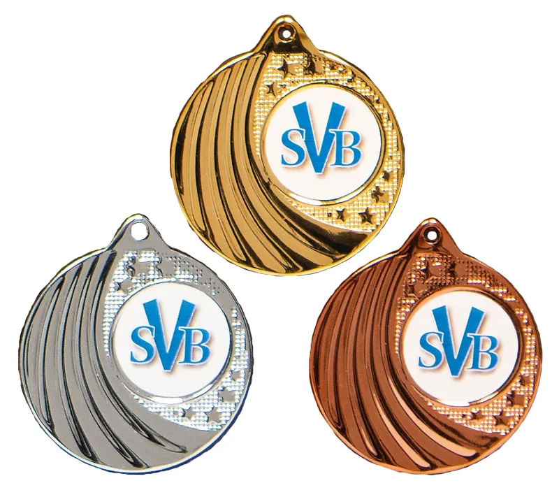 Medaille gold silber bronze