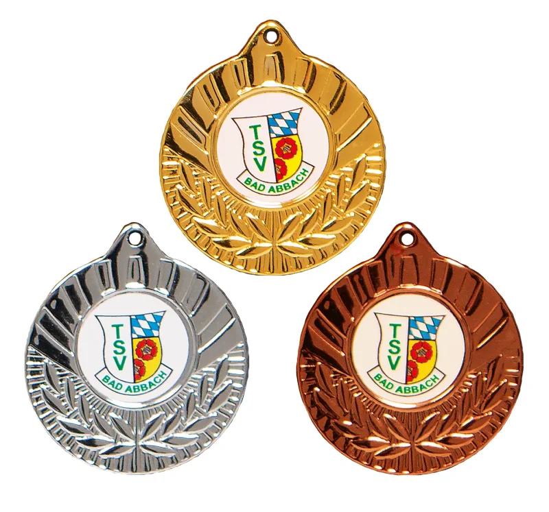 Medaille gold silber bronze