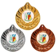 Medaille gold silber bronze