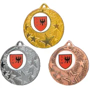 Medaille gold silber bronze