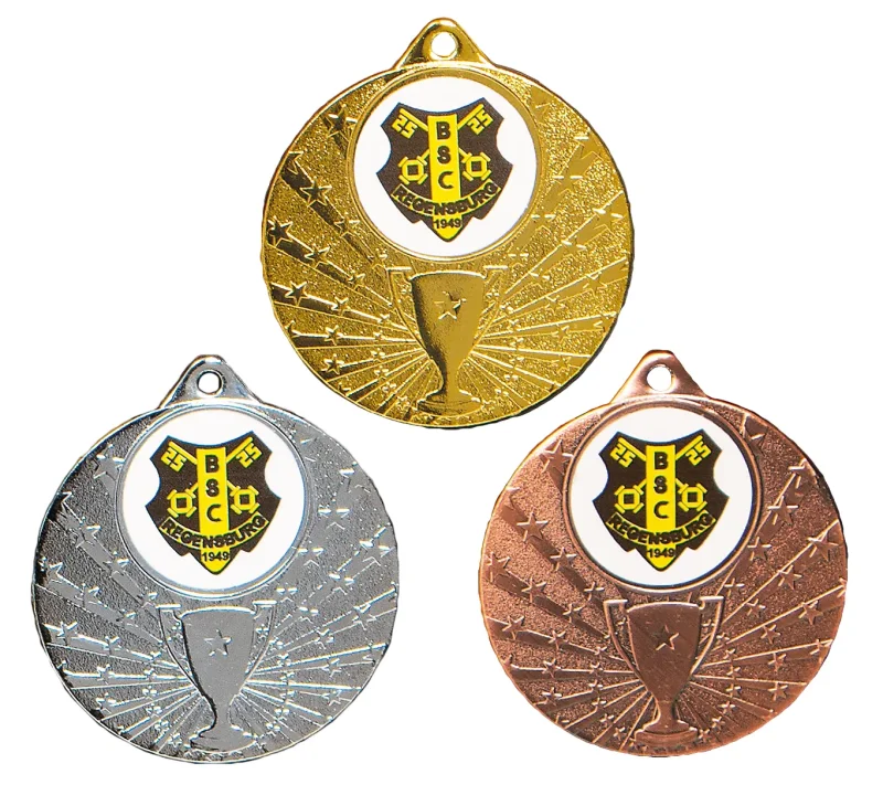 Medaille gold silber bronze
