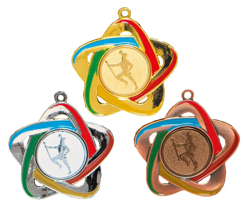Medaille gold silber bronze