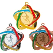 Medaille gold silber bronze