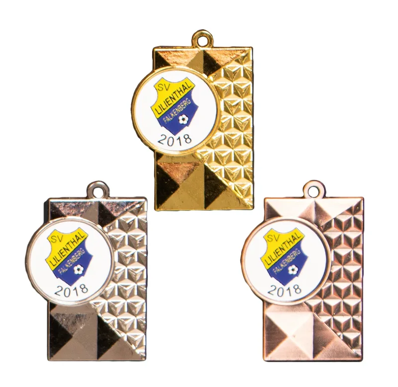 Medaille gold silber bronze