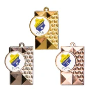Medaille gold silber bronze