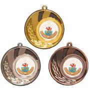 Medaille gold silber bronze