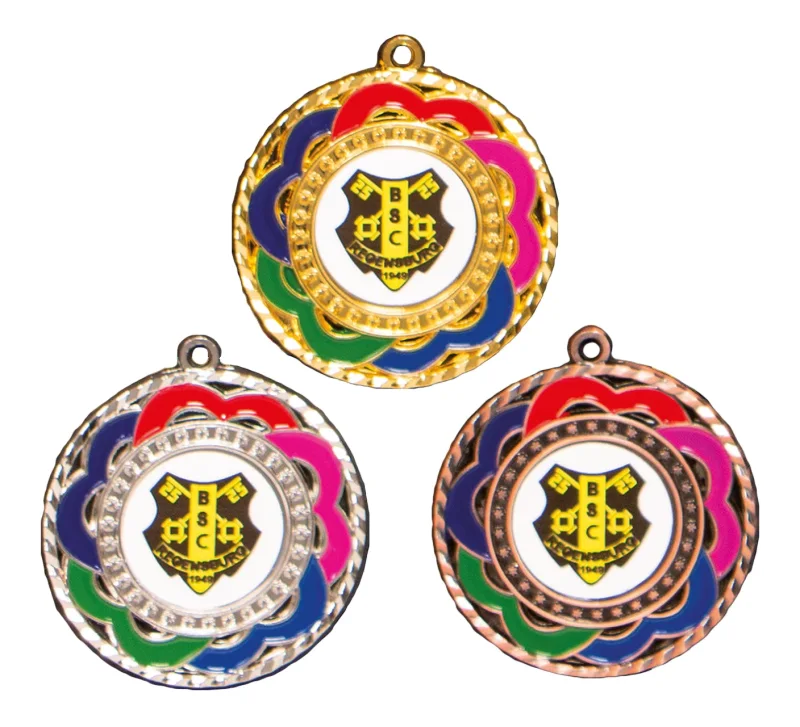 Medaille gold silber bronze