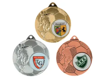 PD 9828 Fußballspieler Medaille Ø 50 mm