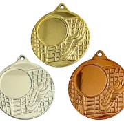 Medaille Fußball gold silber bronze