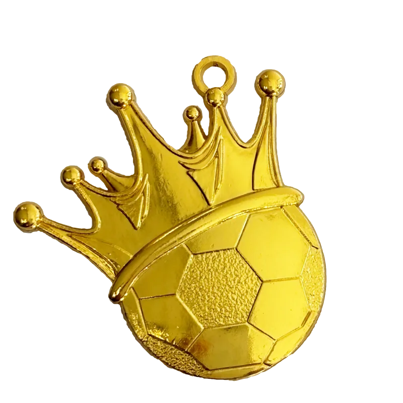 Fußball Medaille gold