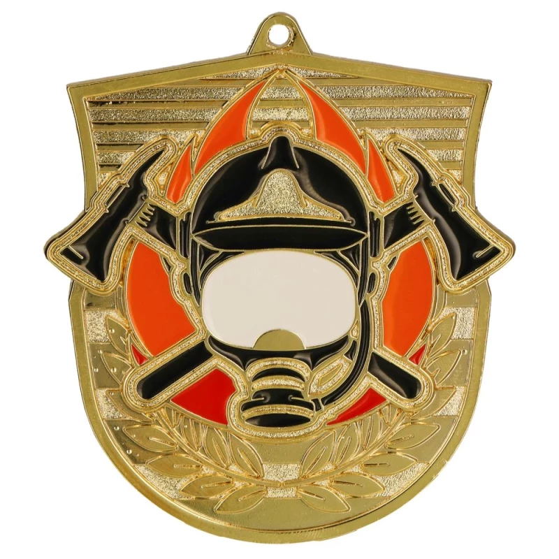PD PO MD8050 Feuerwehr Medaille