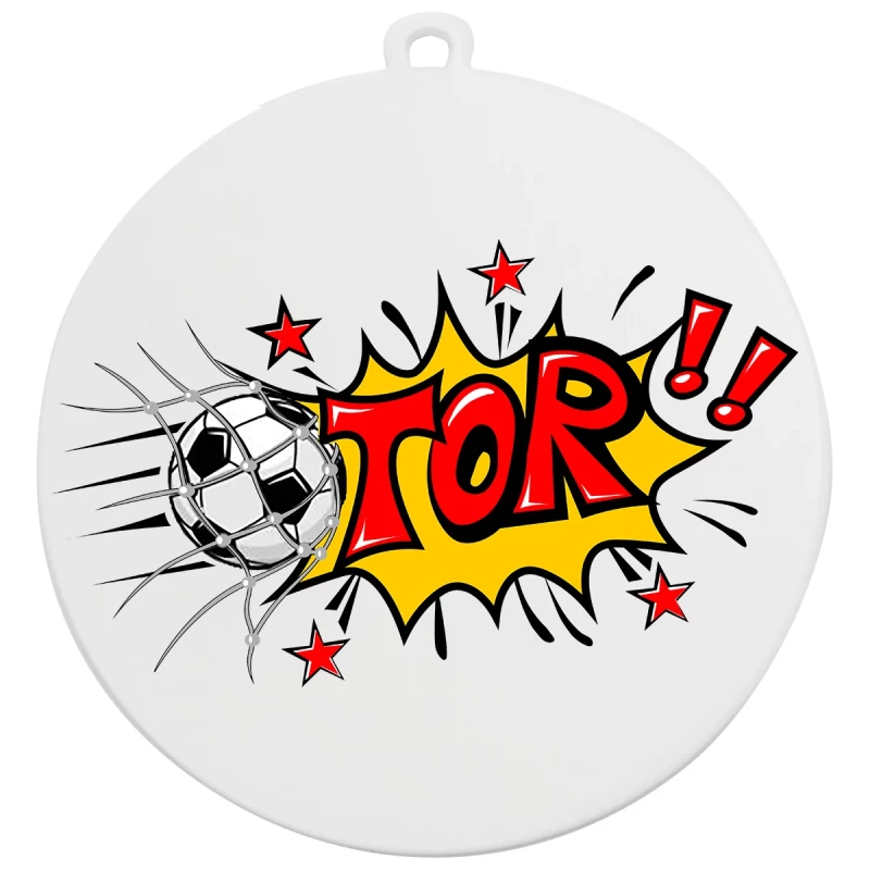 PD DU5001T Farbige Fußballmedaillen mit UV-Druck Ø 50mm