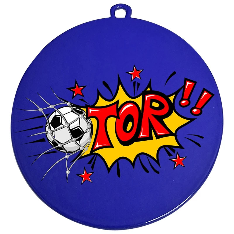 PD DU7001T Farbige Fußballmedaillen mit UV-Druck Ø 70mm