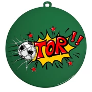 PD DU7001T Farbige Fußballmedaillen mit UV-Druck Ø 70mm