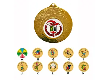 PD F008 Carnival cap medal