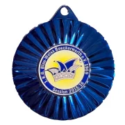 PD F041 Carnival medals in shiny metallic colors Ø 50mm