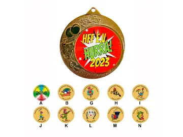 PD F025 Carnival mask medal