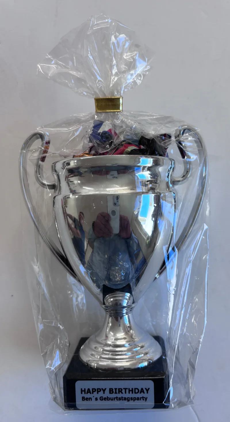 Champ-Cup NEU gold silber