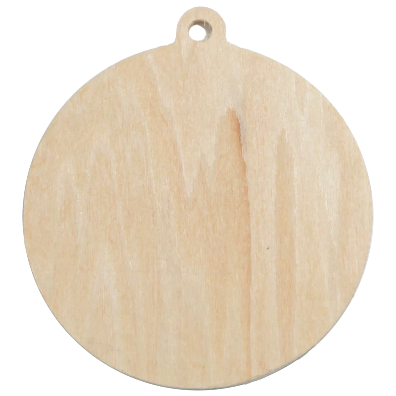 PD DH7002 Holz-Medaille mit UV-Druck