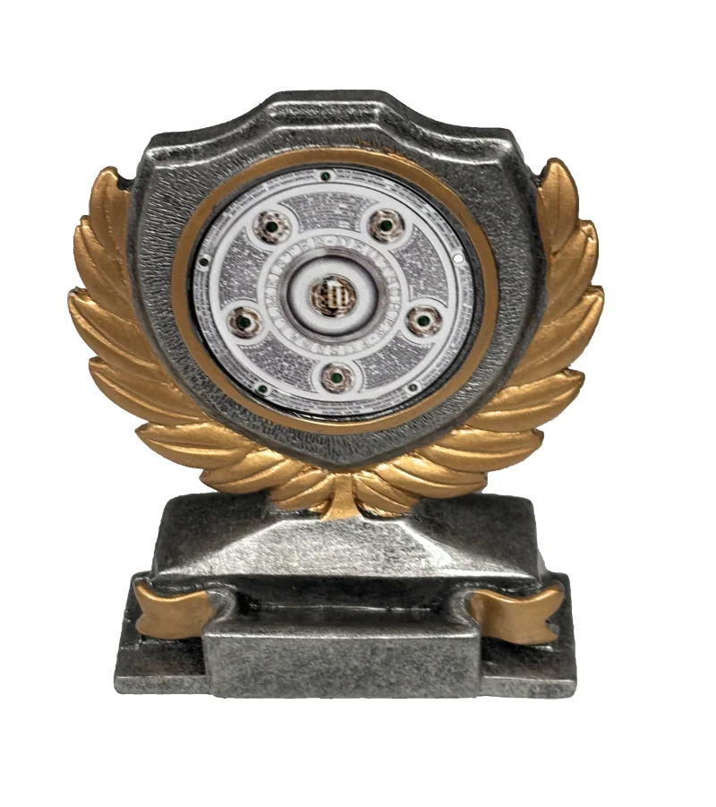 Trophäe Resin Meisterschale silber