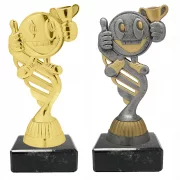 Figur Kids Champion-Cup Kinder Gold Silber Altsilber