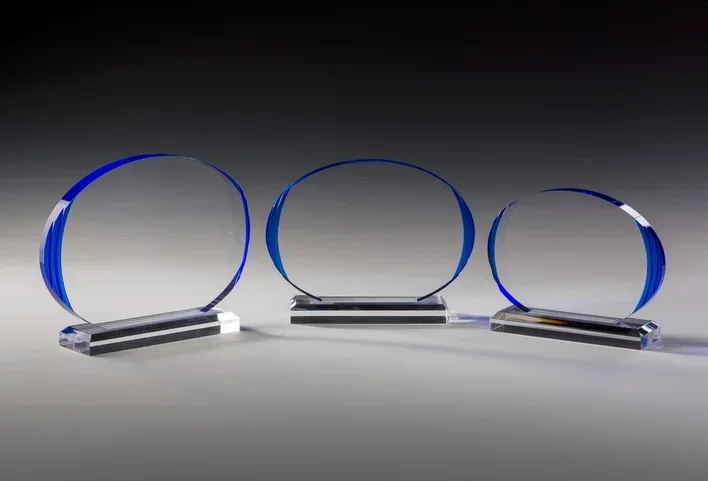 PD S 33366 Acryl-Trophäe "OVAL" 18mm stark