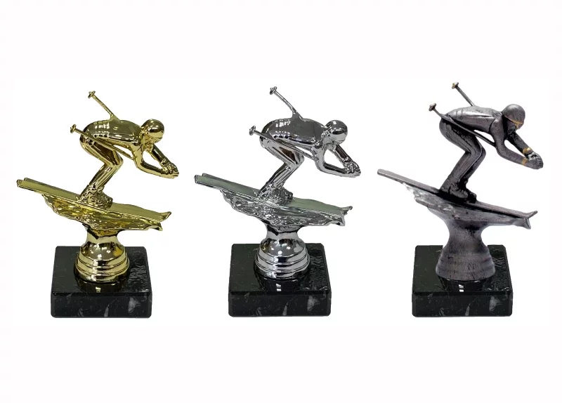 PDR S 34532 Stückpreis 3,50 Euro Figur Ski Abfahrt 5x3er-Serie 15 Stück