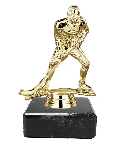 Figur Eishockey Gold