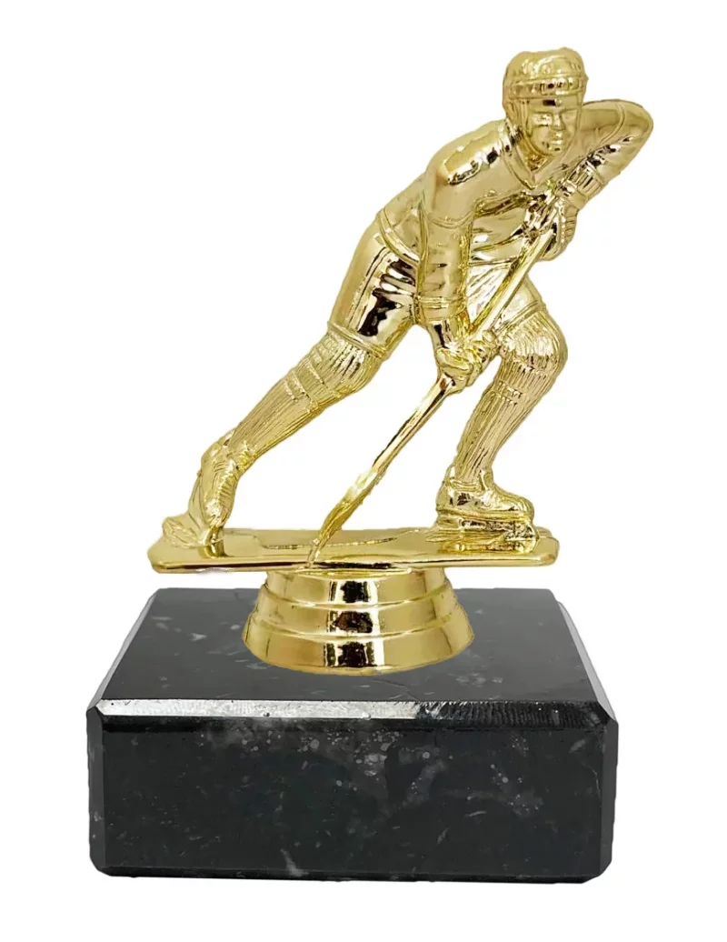 Figur Eishockey Gold