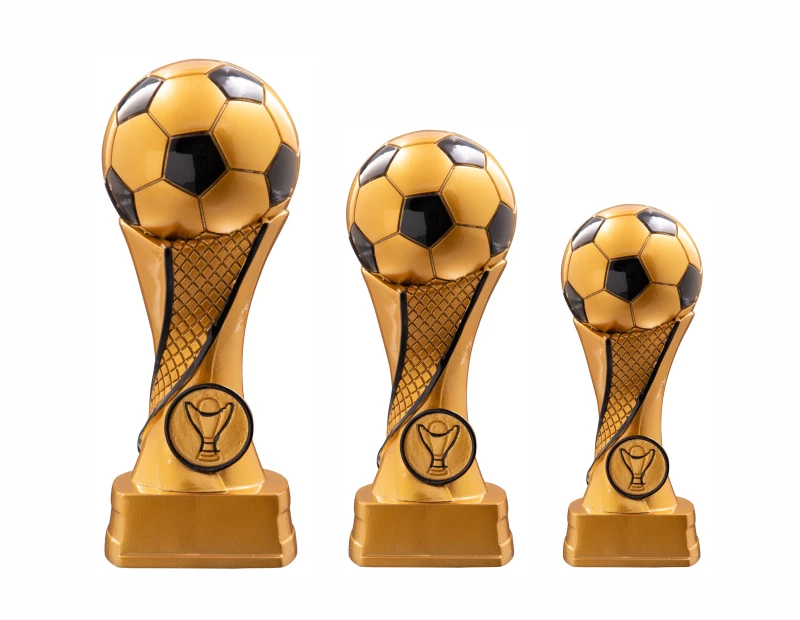 Trophäe Serie Resin Gold