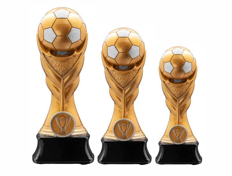 Trophäe Serie Resin Gold