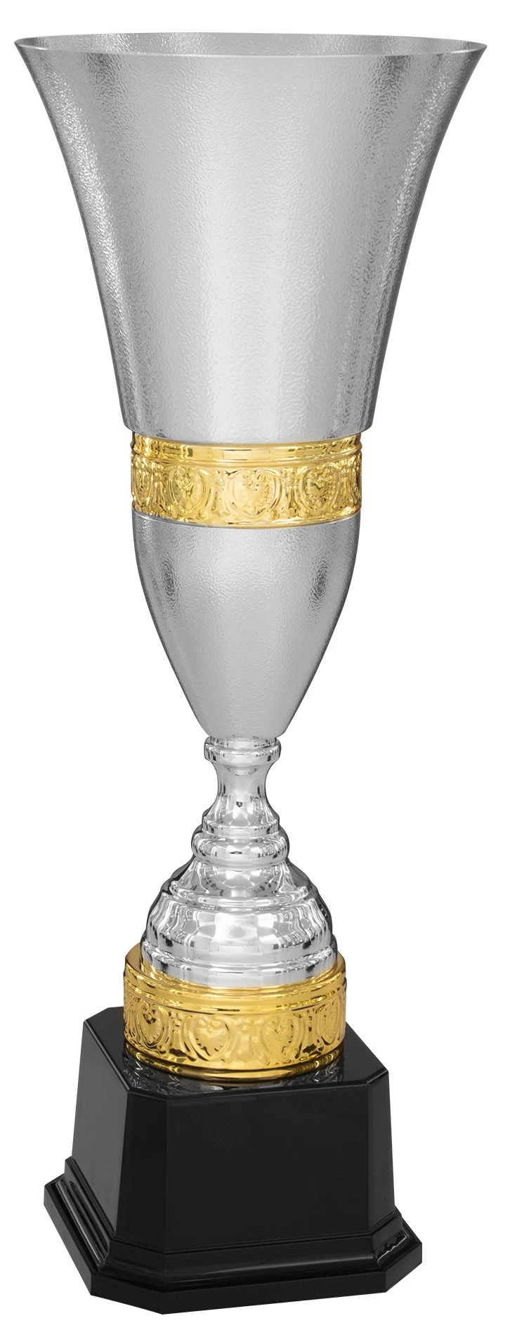 Klassischer Pokal Silber-Gold
