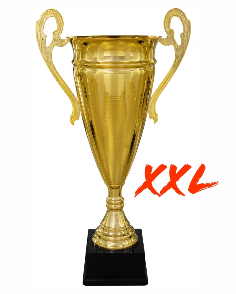 XXL Henkelpokal klassisch gold