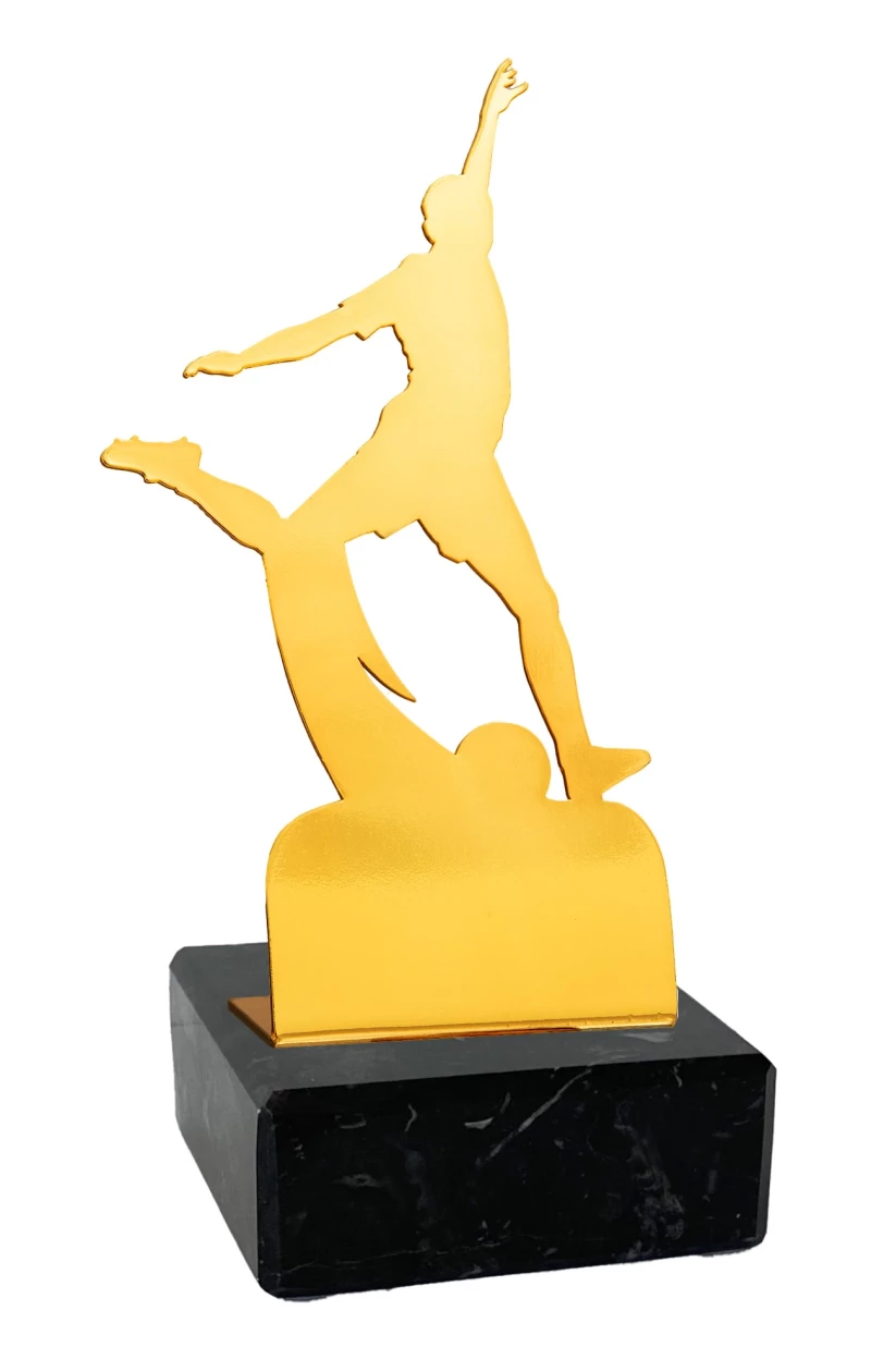 PD S 43015 Fußballspieler Metallständer mit oder ohne Sockel