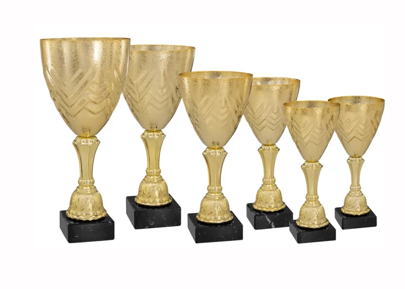 Sieger-Pokale ohne Deckel gold silber