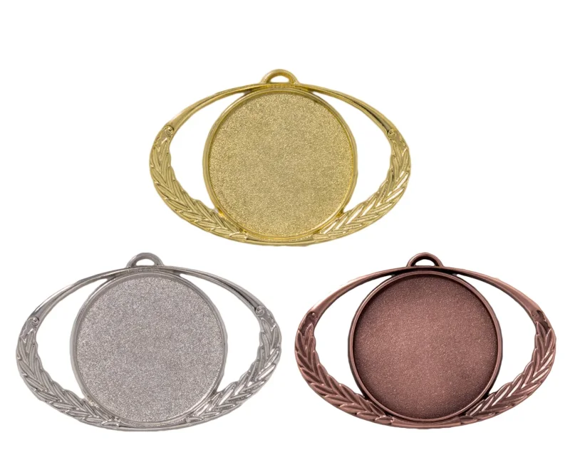 Medaille Gold Silber Bronze neutral
