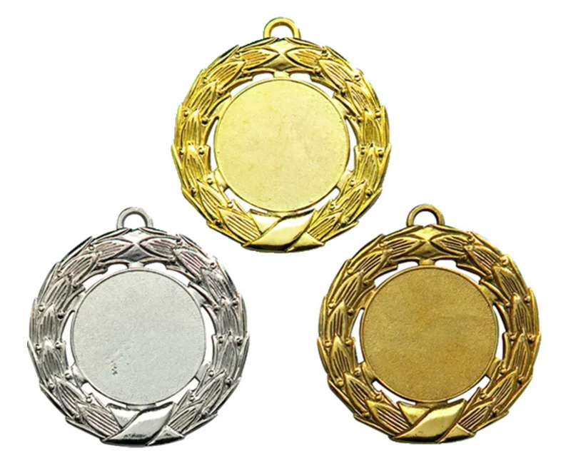 XXL Medaille in Gold, Silber und Bronze
