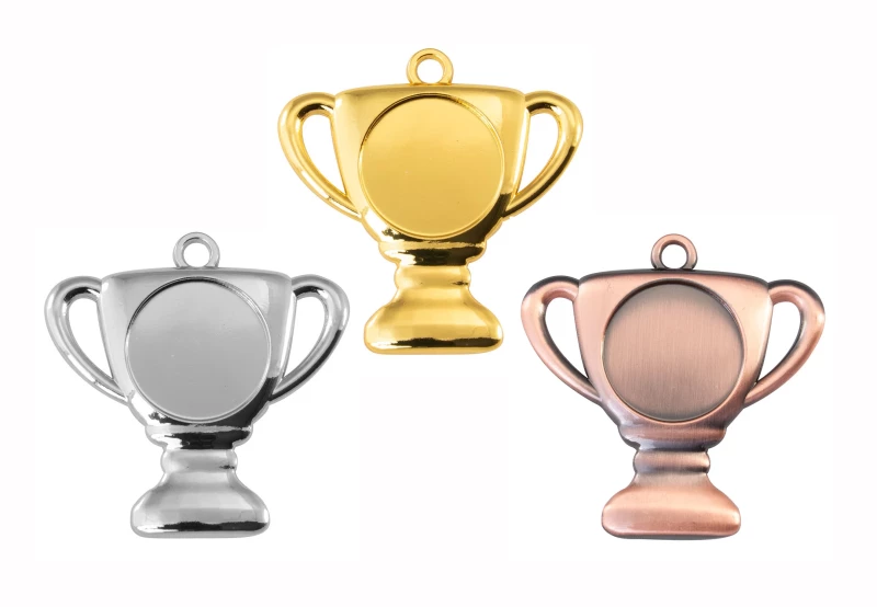 Bambini Cup Medaille gold silber bronze
