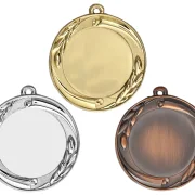 Medaille Gold Silber Bronze neutral